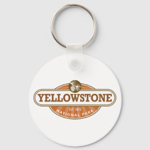 Yellowstone National Park Key Ring