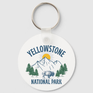 YELLOWSTONE NATIONAL PARK KEY RING