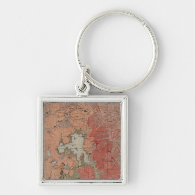 Yellowstone National Park Key Ring (Front)