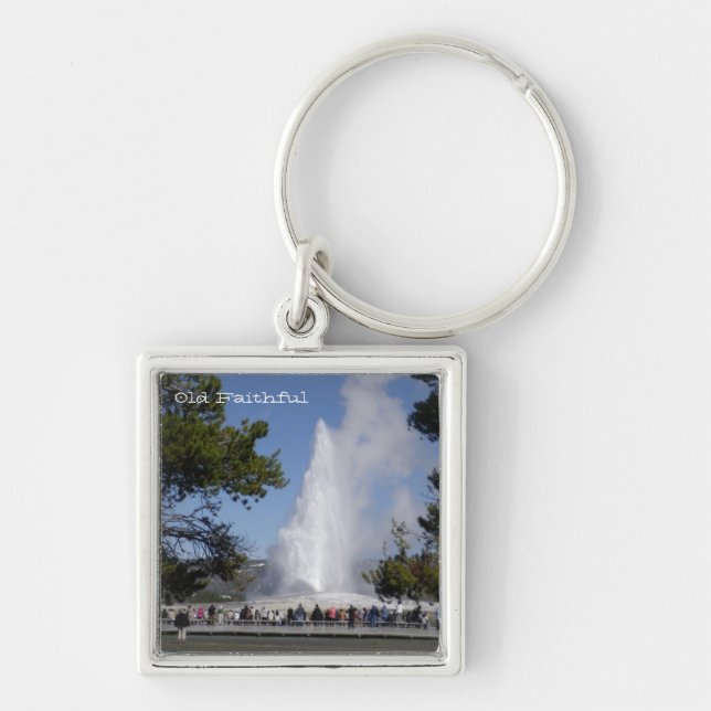 Yellowstone National Park Keychain (Front)