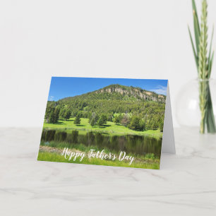 Yellowstone National Park Lake Father's Day Card