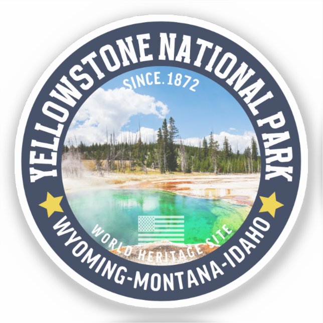 Yellowstone National Park Landscape (Front)