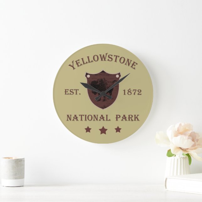 Yellowstone national park large clock (Home)