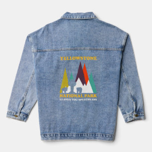 yellowstone national park leaves National park Yel Denim Jacket