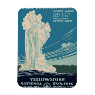 Yellowstone National Park Magnet