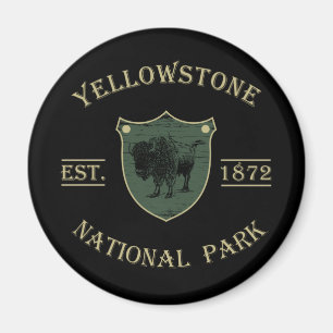 yellowstone national park magnet