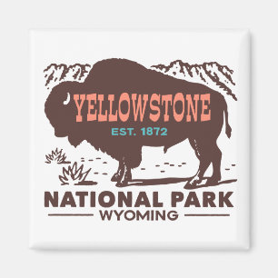 Yellowstone National Park Magnet
