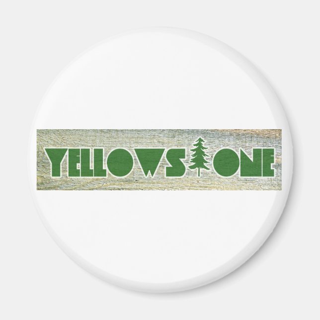 Yellowstone National Park Magnet (Front)