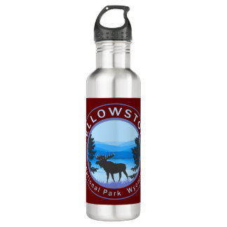 Yellowstone National Park Moose 710 Ml Water Bottle