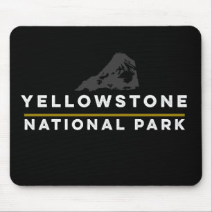 Yellowstone National Park Mouse Mat