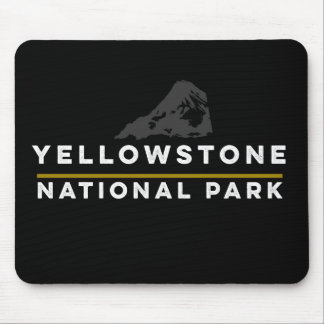 Yellowstone National Park Mouse Mat