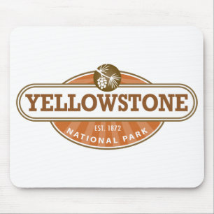 Yellowstone National Park Mouse Mat