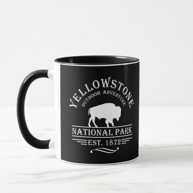 Yellowstone national park mug (Left)