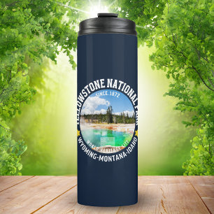 Yellowstone National Park Nature Landscape Thermal Tumbler