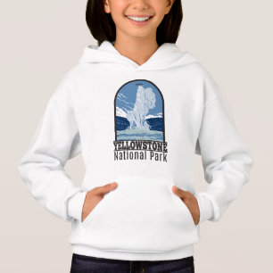 Yellowstone National Park Old Faithful Vintage 
