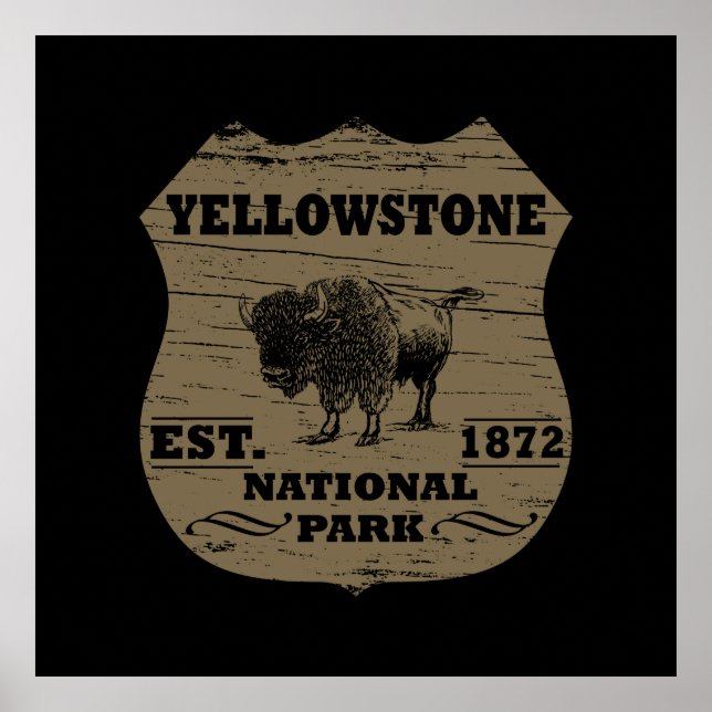 yellowstone national park  poster (Front)