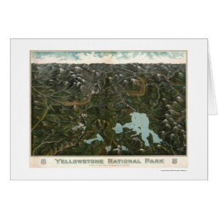 Yellowstone National Park Poster 1902