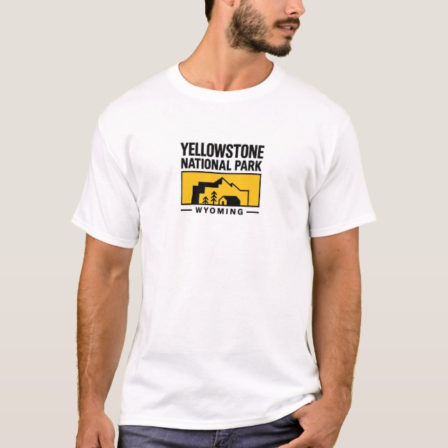 Yellowstone National Park, Souvenir T-shirt (Front)