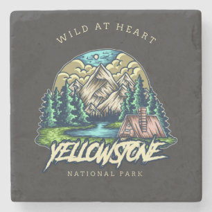 Yellowstone National Park Stone Coaster