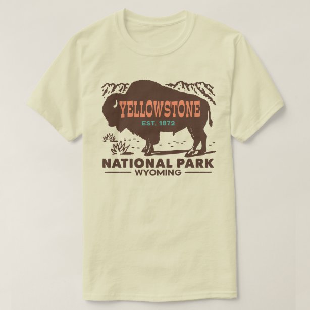 Vintage National Park T-Shirts & Shirt Designs | Zazzle UK