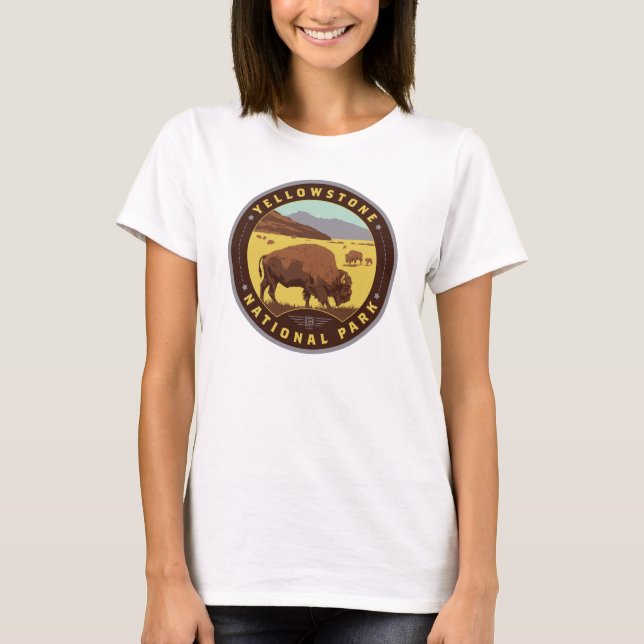 Yellowstone National Park T-Shirt (Front)