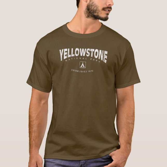 Yellowstone National Park T-Shirt (Front)