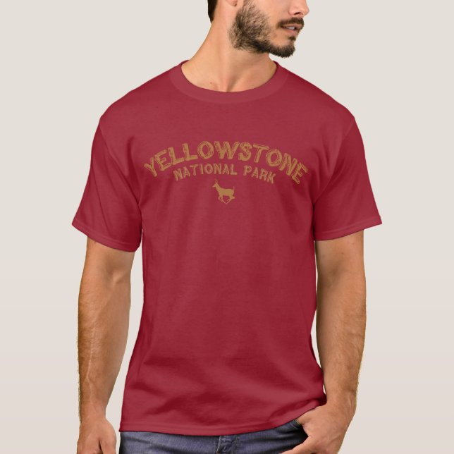 Yellowstone National Park T-Shirt (Front)