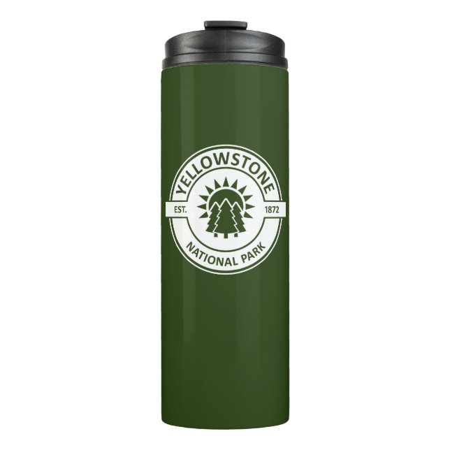 Yellowstone National Park Thermal Tumbler (Front)