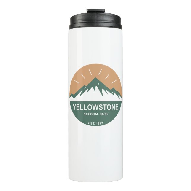 Yellowstone National Park Thermal Tumbler (Front)