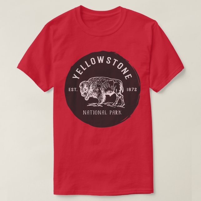 Yellowstone National Park Triblend 1 T-Shirt (Design Front)