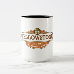 Yellowstone National Park Two-Tone Coffee Mug