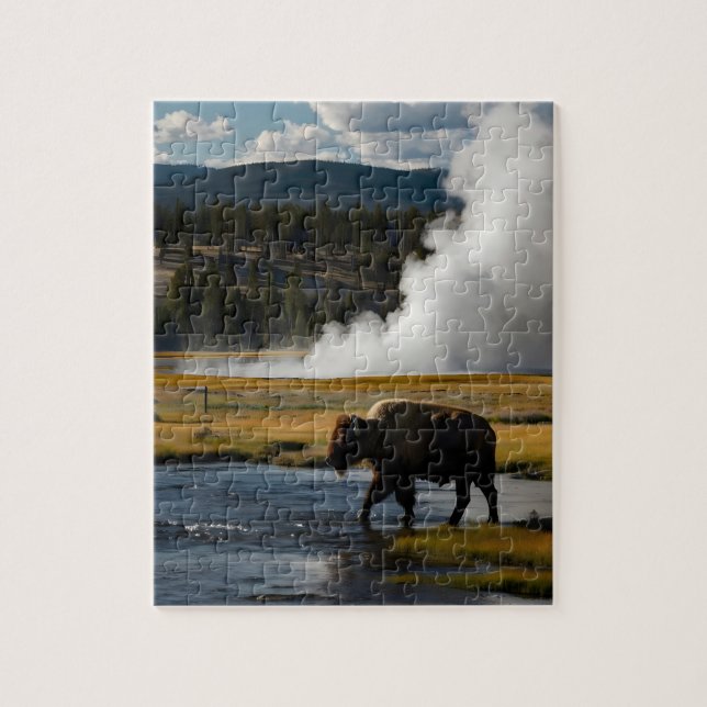 Yellowstone National Park, USA Jigsaw Puzzle (Vertical)