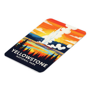 Yellowstone National Park – Vibrant Geyser Magnet