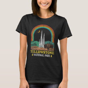 Yellowstone National Park Vintage 70s 80s Camping  T-Shirt