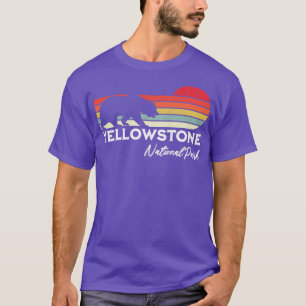 Yellowstone National Park Vintage Bear Souvenir Gi T-Shirt