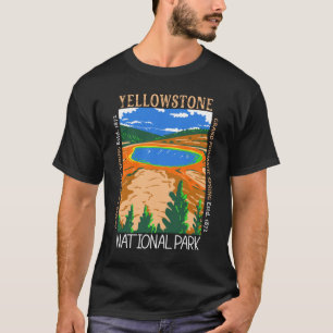 Yellowstone National Park Vintage Distressed T-Shirt