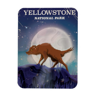 Yellowstone National park Vintage poster Magnet