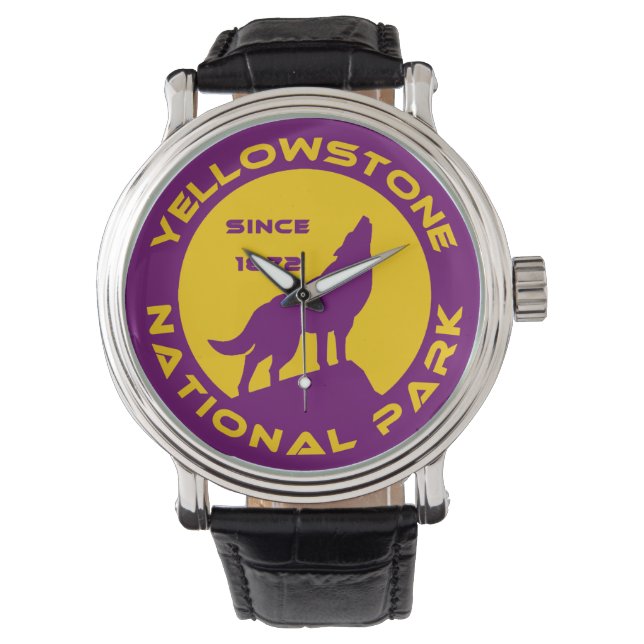 Yellowstone National Park Watch (Front)