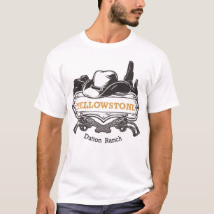 Yellowstone National Park Wolf Mountains Vintage T T-Shirt