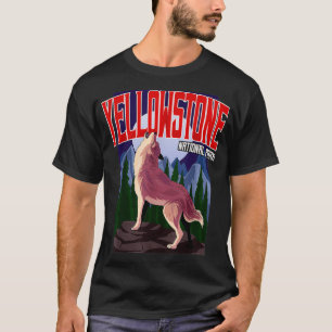 Yellowstone National Park Wolf T-Shirt