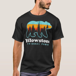 Yellowstone National Park Wyoming Bear Men Women Z T-Shirt