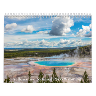 Yellowstone National Park-Wyoming Calendar