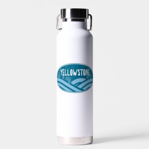 Yellowstone National Park Wyoming Montana Outdoors Water Bottle