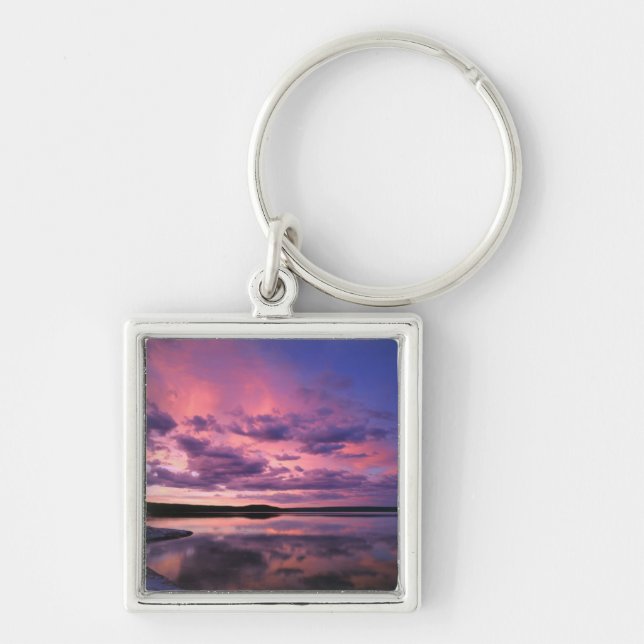 Yellowstone National Park, Wyoming. USA. Key Ring (Front)