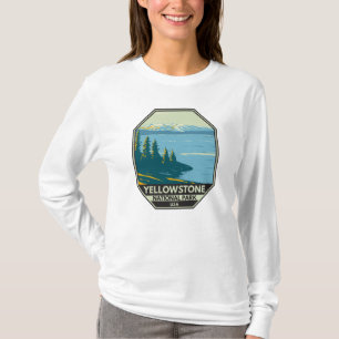 Yellowstone National Park Yellowstone Lake Vintage T-Shirt