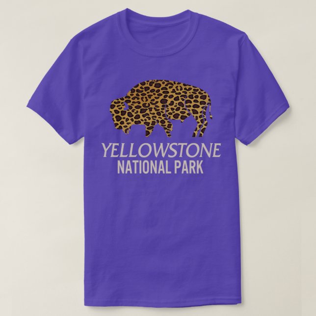 Yellowstone National Park Yellowstone National Par T-Shirt (Design Front)