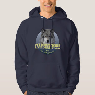 Yellowstone NP (Grey Wolf)2 WT Hoodie