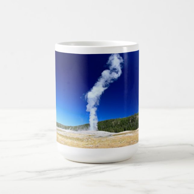 YELLOWSTONE - OLD FAITHFUL COFFEE MUG (Center)