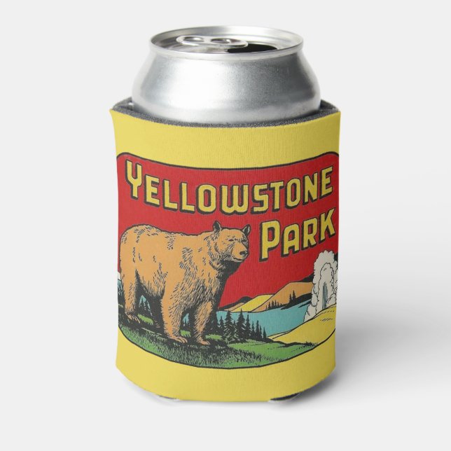 Yellowstone Park Can Cooler (Can Back)