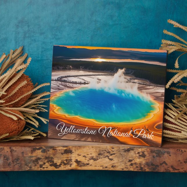 Yellowstone  plaque (Side)